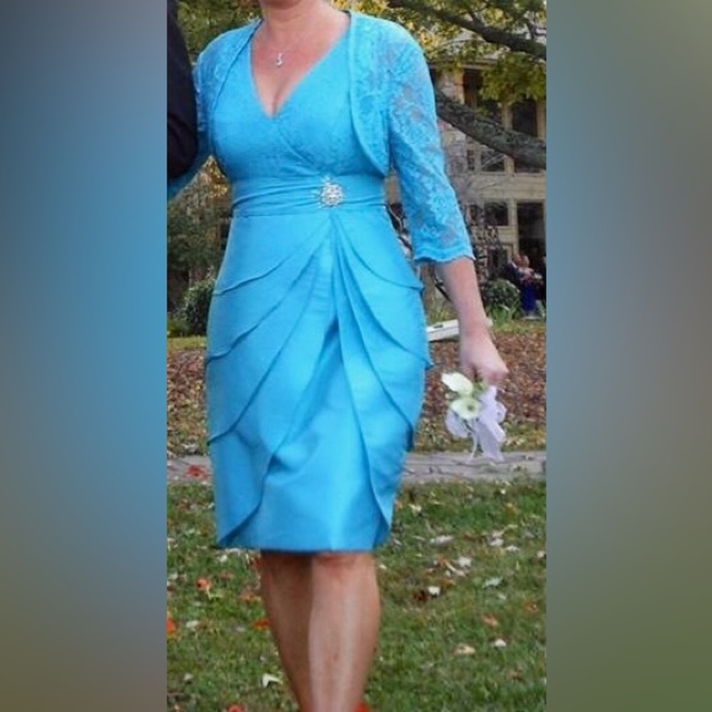 JJs House Blue Midi Dress